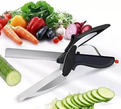 Tijeras Cortador Picador de Verduras  y Vegetales